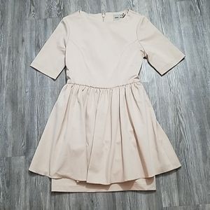 Asos Pleated Dress with Under Aline Skirt